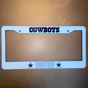 Dallas Cowboys NFL License Plate Cover